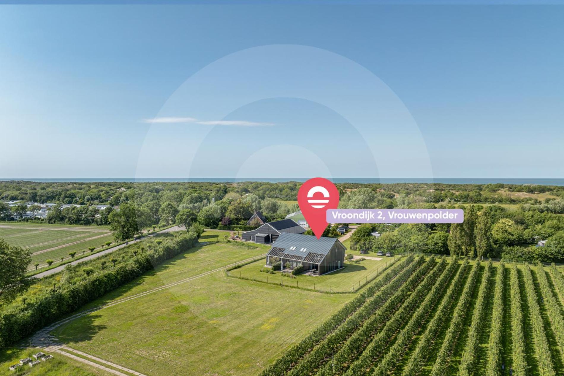 Welcome In - Vakantiehuis 6 En 12 Personen, Vroondijk In Vrouwenpolder Exteriör bild